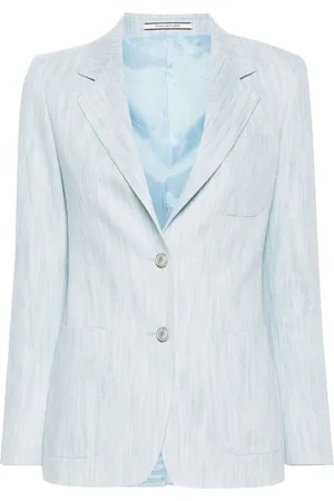 TAGLIATORE Single-breasted denim blazer