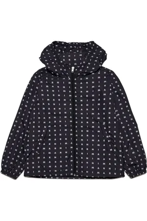 Marni Logo-print hooded jacket