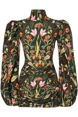 Agua by Agua Bendita Guaba Habitat mini dress