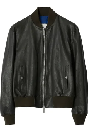 A.P.C. Appliquéd Wool-Blend Felt and Faux Leather Bomber Jacket for Men