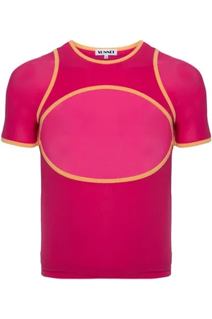SUNNEI Stretchy combined T-shirt (set of two)