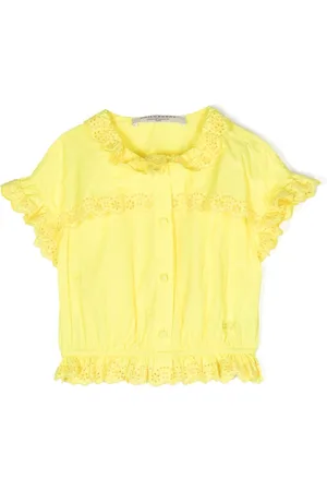 PHILOSOPHY DI LORENZO SERAFINI Embroidered logo ruffled shirt
