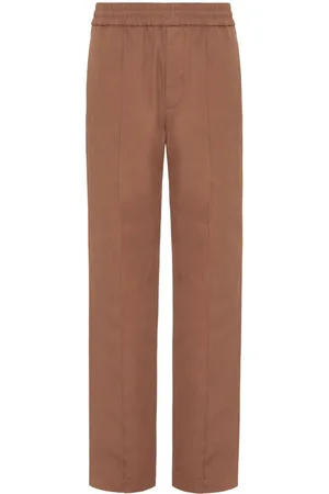 VALENTINO GARAVANI V-detail straight-leg trousers