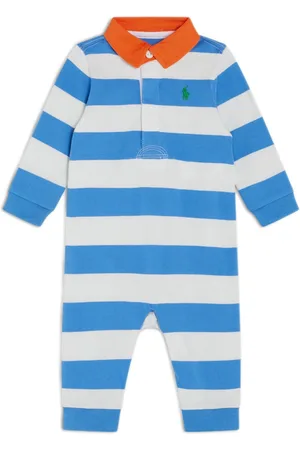 Ralph Lauren Polo Pony-embroidered babygrow