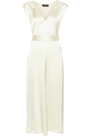 Fabiana Filippi Belted satin midi dress