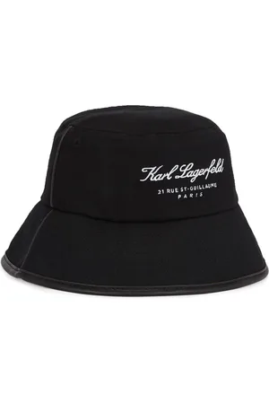 Karl Lagerfeld Hotel Karl cotton bucket hat