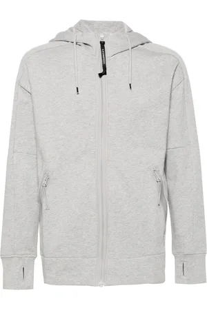 C.P. Company Goggles-detailed zip-up hoodie