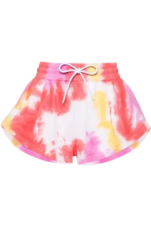 Msgm Embroidered-logo shorts
