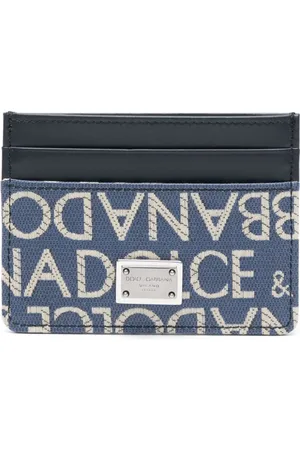 Dolce & Gabbana Logo jacquard card holder