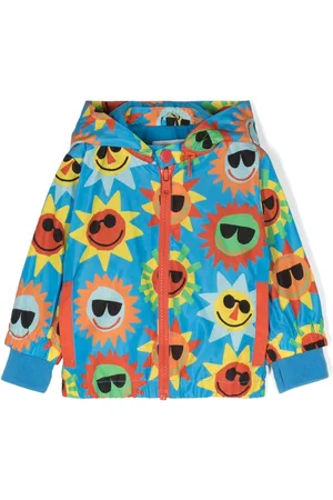 Stella McCartney Smiley-suns zipped jacket
