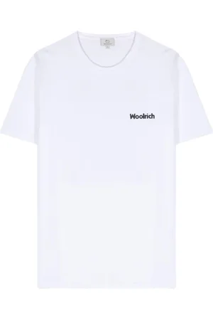 Woolrich Logo-rubberised cotton T-shirt