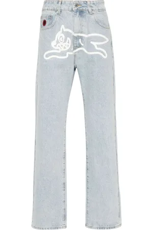 ICECREAM Running Dog straight-leg jeans