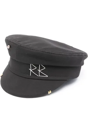 Ruslan Baginskiy Logo-lettering baker boy hat