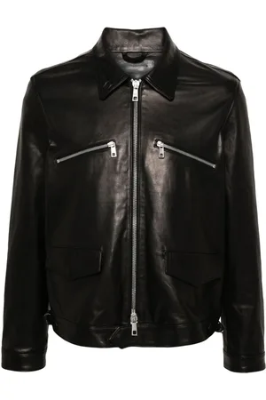 GIORGIO BRATO Zip-up leather jacket
