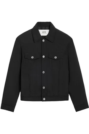 Ami Logo-plaque trucker jacket