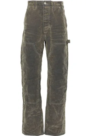 Purple Brand P015 flocked carpenter jeans