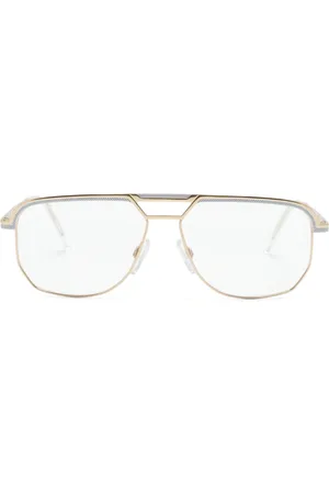 Cazal 7101 pilot-frame glasses