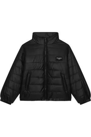 Dolce & Gabbana Logo-patch padded jacket