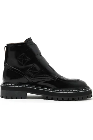 Proenza Schouler Buckle-fastening lug sole boots