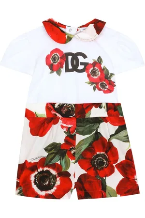 Dolce & Gabbana Floral-print cotton shorties