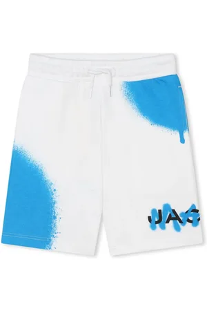 Marc Jacobs Spray paint-print track shorts
