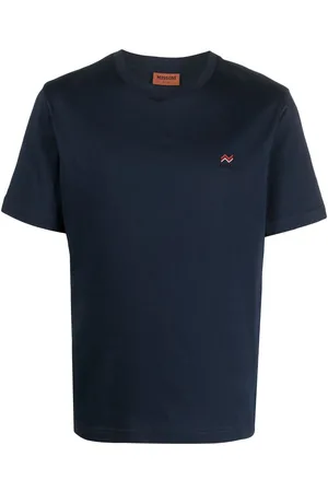 Missoni Logo-embroidered cotton T-shirt