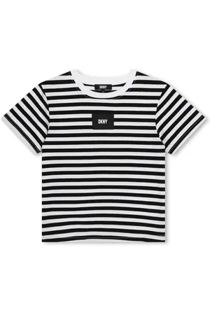 DKNY Stripe-print cotton T-shirt