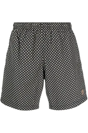 Alexander McQueen Skull-print swim shorts