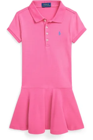 Ralph Lauren Logo-embroidered polo dress