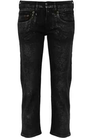 R13 Cropped low-rise jeans