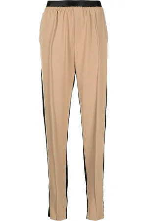 UNDERCOVER Colour-block cotton trousers