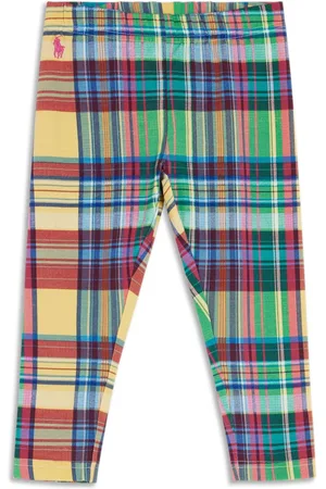 Ralph Lauren Check-pattern stretch-cotton trousers