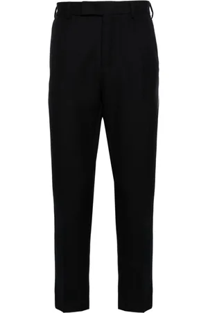 PT Torino Tapered virgin wool trousers
