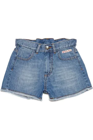 Marni Mid-rise denim shorts