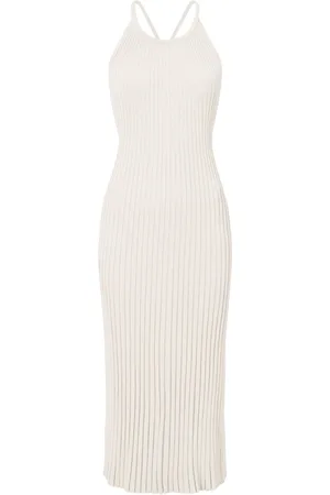Proenza Schouler Vida ribbed-knit midi dress