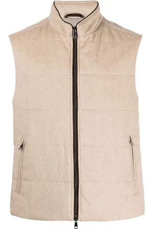 N.PEAL The Mall quilted cashmere gilet