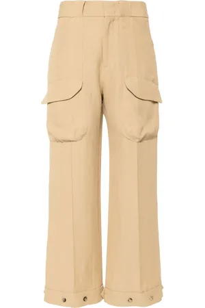 ERMANNO SCERVINO Straight-leg cargo trousers
