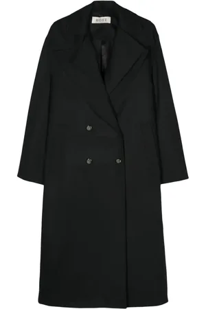 Rohe Double-breasted wool midi coat