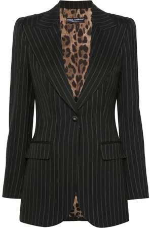 Dolce & Gabbana Pinstriped single-breasted blazer