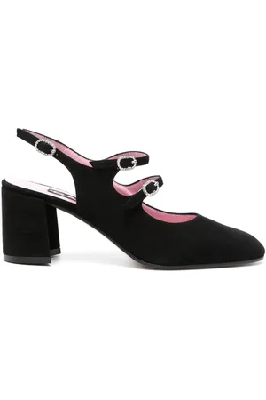 Carel Banana 60mm suede Mary Janes