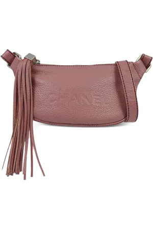 CHANEL 2003 fringe leather belt bag