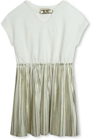 Michael Kors Logo-plaque short-sleeve minidress