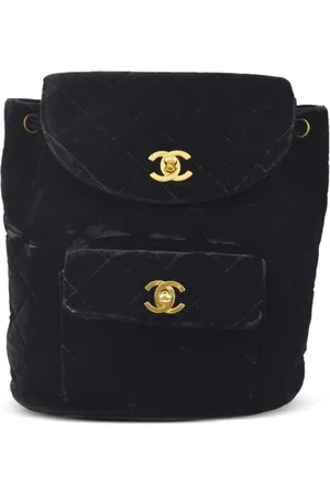 CHANEL 1990-2000s large Duma backpack