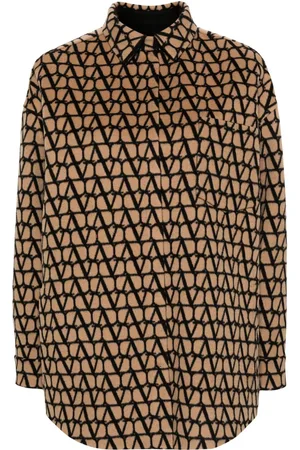 VALENTINO GARAVANI Toile Iconographe-print reversible coat