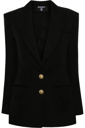 Balmain Single-breasted virgin wool blazer