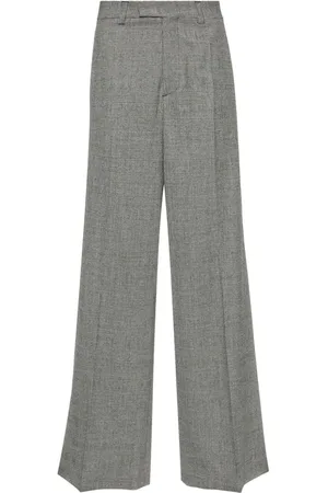 Vetements Prince of Wales wide-leg trousers
