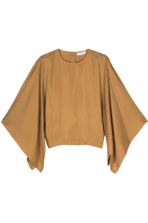 Rodebjer Wide open-sleeves blouse