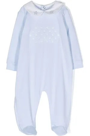 SIOLA Embroidered-motif pajamas