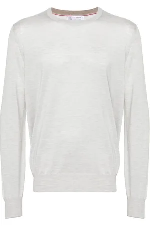 Brunello Cucinelli Mélange cashmere-blend jumper