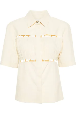 Nanushka Satu cut-out shirt